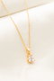 Heliophilia Silver Collar CK9331 Dorado de Metal